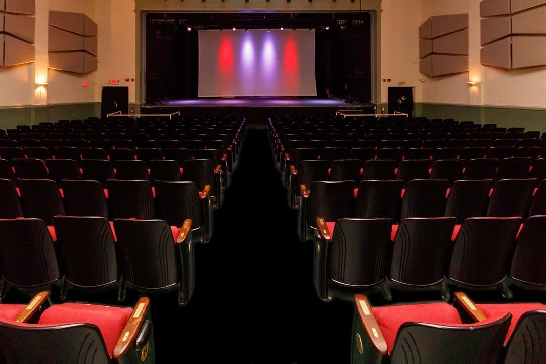 The Odeum theater seating